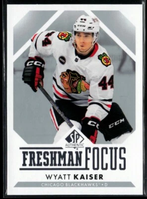 2023-24 SP Authentic Freshman Focus #FF-19 Wyatt Kaiser - Image 1 of 2