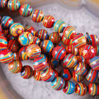 Wholesale 10mm Natural Red Multicolor Turkey Turquoise Gemstone Beads Loose 15"