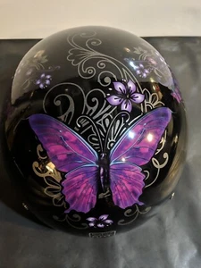 Daytona Skull Cap Helmet Butterfly Size XS DOT FMVSS No. 218 Certified - Picture 1 of 23