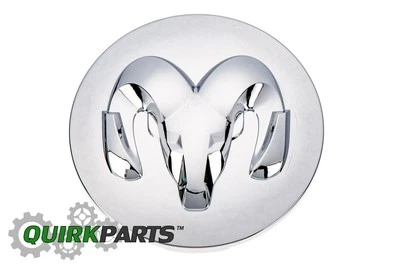 94-11 RAM DAKOTA DURANGO JOURNEY RAMS 头轮中心盖 CHROME 原始设备制造商拖把 — 第 1/4 张图片