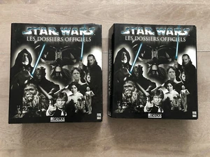 Lot 2x classeurs Editions Atlas Star Wars dossiers officiels (1 a 74 sans 5/59) - Imagen 1 de 6