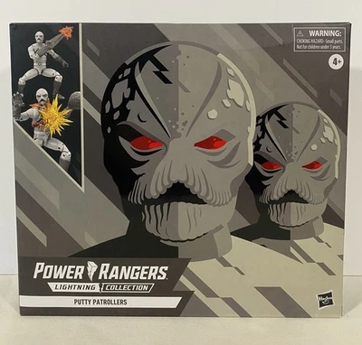 Paquete de 2 patrullas de masilla Hasbro Lightning Collection Mighty Morphin Power Rangers Foto 1 de 4