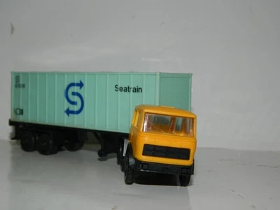 Fiat 180 camion autoarticolato portacontainer, Lima scala 1:87 ottimo per dioram - Immagine 1 di 4