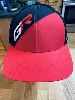 Toyota Gazoo Racing North America SnapBack Trucker Hat Mesh Back Red Black Cap - Image 1 of 4