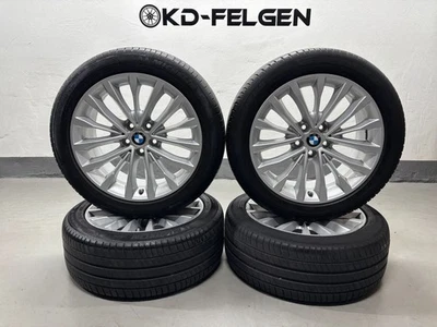 Original BMW 5er G30 G31 Styling W-Speiche 632 18 Zoll Sommerräder Alufelgen RDK - Bild 1 von 4