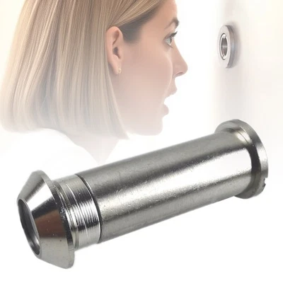 12 mm / 1/2 inch Solid Brass 160 Degree Door Viewer Peephole for 35-60 mm Doors - image 1 of 4