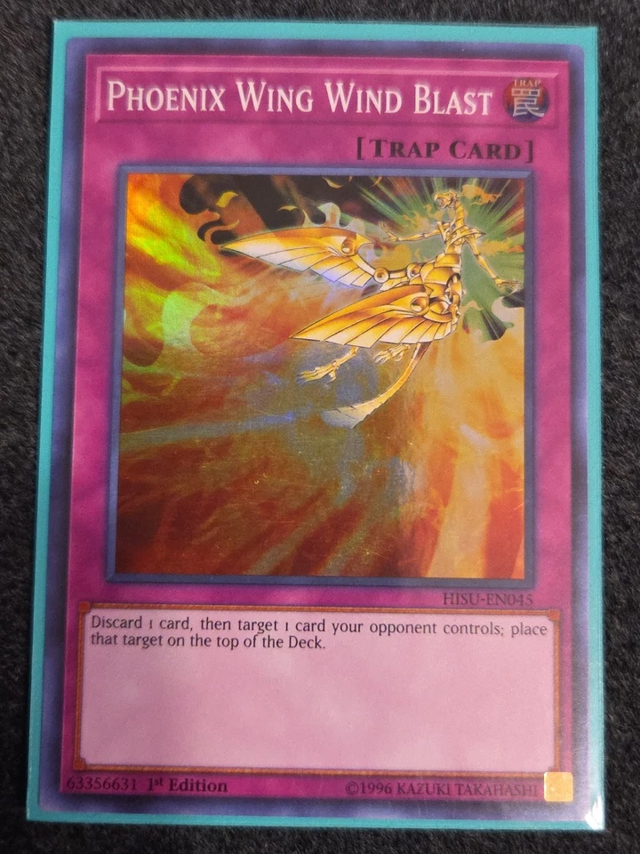 Phoenix Wing Wind Blast HISU-EN045 Hidden Summoners Super Rare VLP - Image 1 of 1