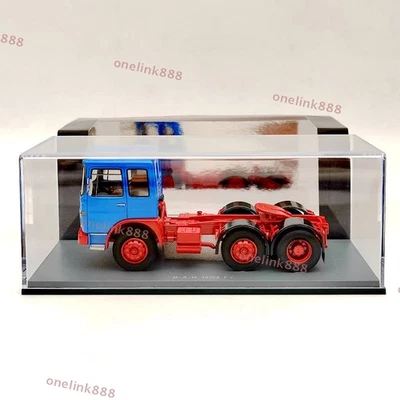 NEO 1/43 1968 MAN 16304 F7 Tractor Truck Blue Resin Model Car Limited Collection - Bild 1 von 4