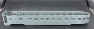 MTH G Scale Gauge 1 Undecorated 70' Streamlined Non Ribbed Observation Car Shell - Picture 1 of 6