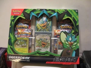 POKEMON TRADING CARD GAME  OGERPON  EX PREMIUM COLLECTION BOX - Picture 1 of 2