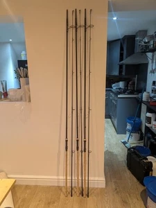 Greys xlerate 13ft 3.5lb 50mm butt rings full cork handles x 3 - Picture 1 of 6
