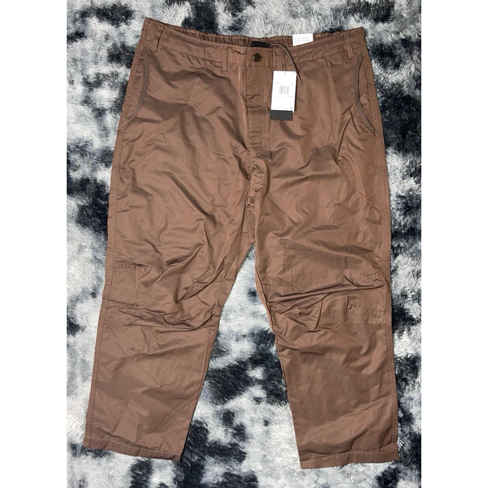 Nike Tech Men’s Woven Baroque Brown Pants FZ0710-237 Mens Size Small