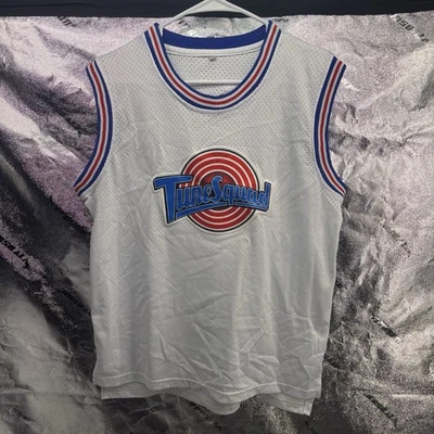 Camiseta Space Jam Adulto S Lola Bunny #10 Tune Squad Baloncesto Cosida Blanca Foto 1 de 4