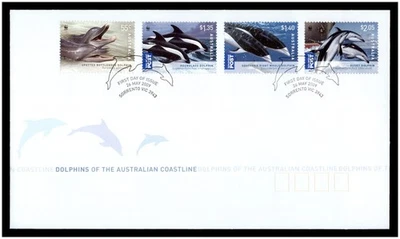 2009 First Day Cover / Issue FDC - Dolphins of the Australian Coastline - Stamps - Image 1 of 2