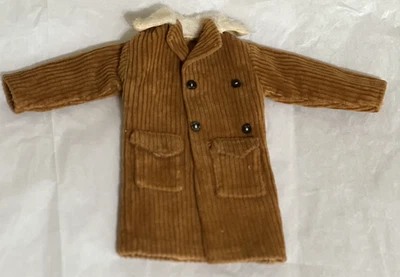 Abrigo/bolsillos vintage de pana marrón de doble pecho para muñeca Ken Clone Hong Kong Foto 1 de 4