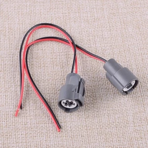 2x Cooling Fan Coolant Temperature Sensor Connector Plug Fit for Honda Acura - Picture 1 of 4