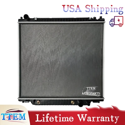 2171 Radiator For 1999-2004 01 Ford F-250 F-350 F-450 F-550 Super Duty 6.8L 7.3L Foto 1 de 4