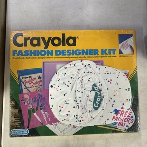 Vintage 1990 CRAYOLA Fashion Designer Kit #5606 nuovo sigillato - Foto 1 di 6