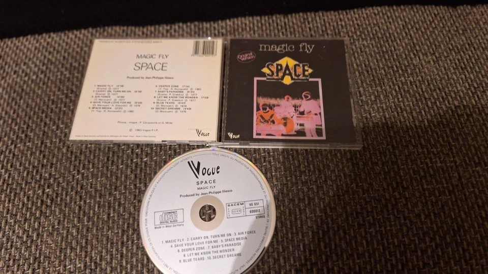 Space - Magic Fly (1983 CD Vogue, West Germany) - Bild 1 von 1