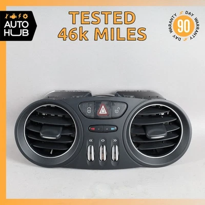 03-06 梅赛德斯 R230 SL500 SL55 中心仪表板危险仪表板通风口黑色原始设备制造商 46k — 第 1/4 张图片