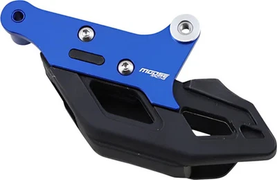 Guía de cadena de aluminio color alce deslizante azul Husqvarna TC250 14-20 Foto 1 de 3