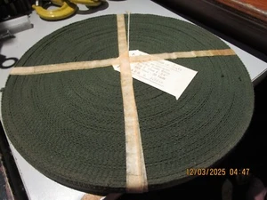 MILITARY SURPLUS WEBBING X 500 YARDS , 3/4" X 1/16", 20 MM X 2 MM ,NEW - Picture 1 of 2