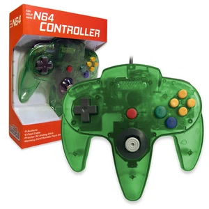 Nintendo 64 CONTROLLER JUNGLE GREEN N64 *OLD SKOOL* Neu im Karton!! - Bild 1 von 1