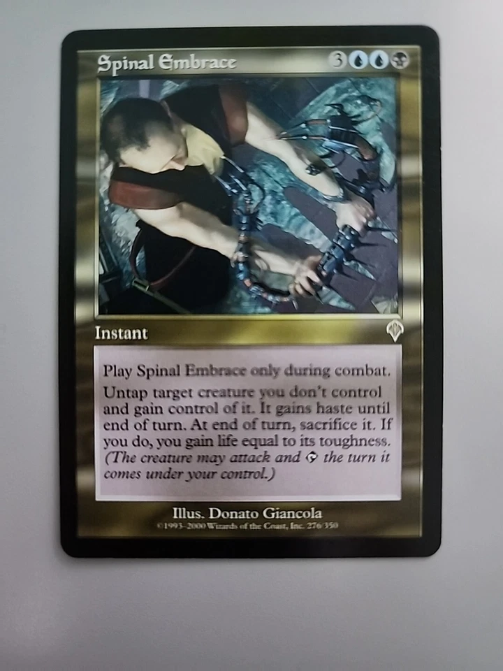 MTG Spinal Embrace Invasion 276/350 Regular Rare - Image 1 of 1