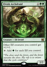 Elvish Archdruid | NM/M | Elves vs. inventors | Magic MTG
