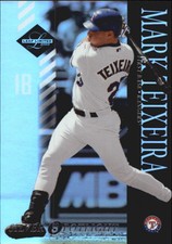 2003 (RANGERS) Leaf Limited Silver Spotlight #120 Mark Teixeira H/100