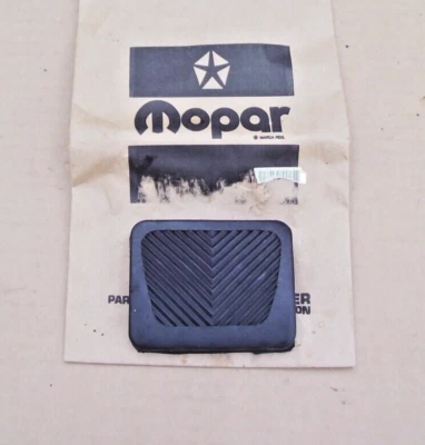 NOS MoPar 1961 - 1968 Dodge Truck Brake or Clutch PEDAL PAD 1937956 - Image 1 of 3