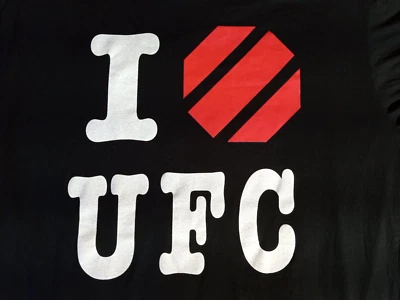 UFC MMA Mixed Martial Arts Mens XXL Short Sleeve Black T Shirt - Image 1 of 4
