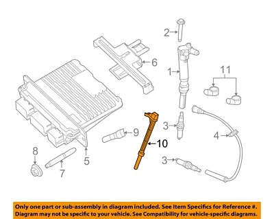 FORD OEM 10-22 E-350 Super Duty Ignition System-Crnkshft Sensor AL3Z6C315A - Image 1 of 3