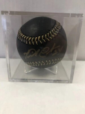 Tigers Miguel Cabrera signed Black Rawlings Official Ball JSA Authentic - Image 1 of 3