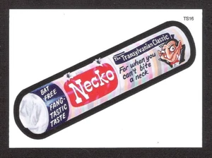 2012 Topps Wacky Packages HALLOWEEN POSTCARD Series Bonus Card TS16 NECKO - Picture 1 of 2