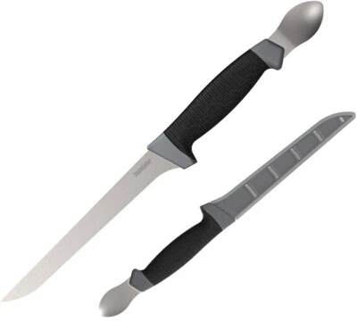 Cuchillo-cuchara hoja fija filete Kershaw hoja de acero inoxidable de 7" G.R.N. Mango Foto 1 de 3
