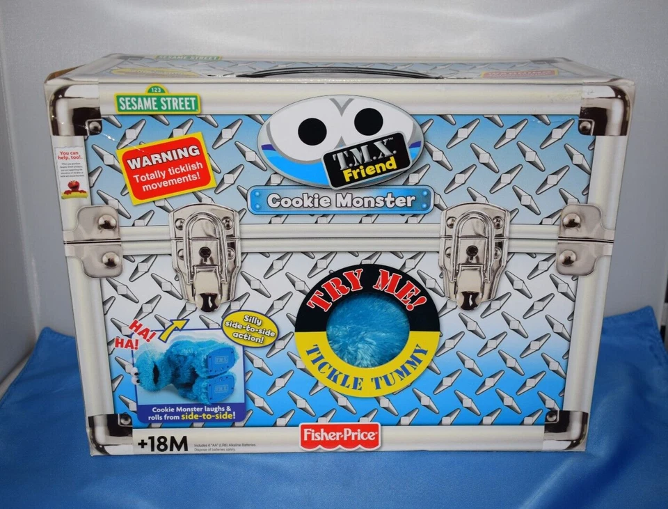 NOS Sesame Street TMX Friend Cookie Monster 2007 Fisher