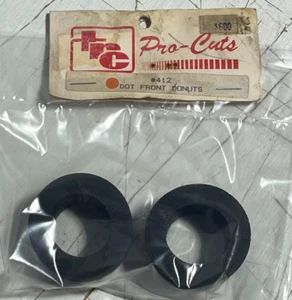 NUEVO EN PAQUETE DONUTS DELANTEROS VINTAGE TRC PRO CORTE NARANJA 1/12 - Imagen 1 de 3