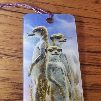 Meerkat 3D Bookmark With Tassel By Royce B. McClure - Artgame  Foto 1 de 4