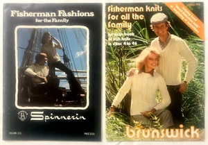 Fisherman Knits For The Family & All The Family Knitting Patterns Books Sweaters - Picture 1 of 18