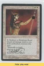 1995 Magic: The Gathering - Ice Age Kjeldoran Royal Guard #KRGU READ 8i5