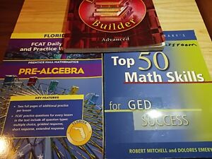 FCAT DAILY SKILLS & PRACTICE Pre-Algebra/Top 50 Math Skills/Language Builder....