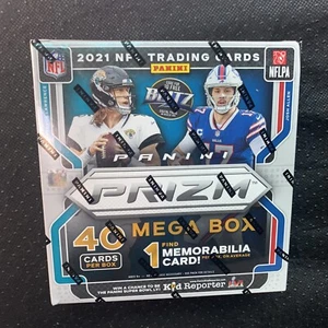 2021 Panini Prizm Football NFL Mega Box -2 Neon Green Rookie Prizms-FAST SHIP - Picture 1 of 4