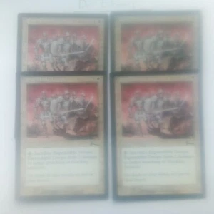 4x Expendable Troops Urza's Legacy MTG Great Condition - Picture 1 of 2