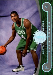 2005-06 Topps First Row  Boston Celtics Basketball Card #141 Ryan Gomes Rookie 