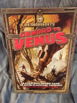 DR. GRORDBORT'S "ONWARD TO VENUS ~ STRATEGIC BOARD GAME ~ 2015 ~ TREEFROG GAMES - Image 1 of 2