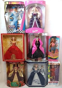 Lote de 8 muñecas de moda: 6 muñecas Barbie Mattel + 1 Spice Girls + 1 Disney / NrfB - Imagen 1 de 16