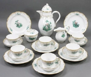 Meissen 21-tlg. Kaffeeservice 1.Wahl - Figurenmalerei nach Watteau 273124 - Bild 1 von 14