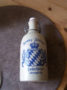 Bierflasche Steingut Franz Joseph Jubelbier obergärig leer  0,5 l - Bild 1 von 3