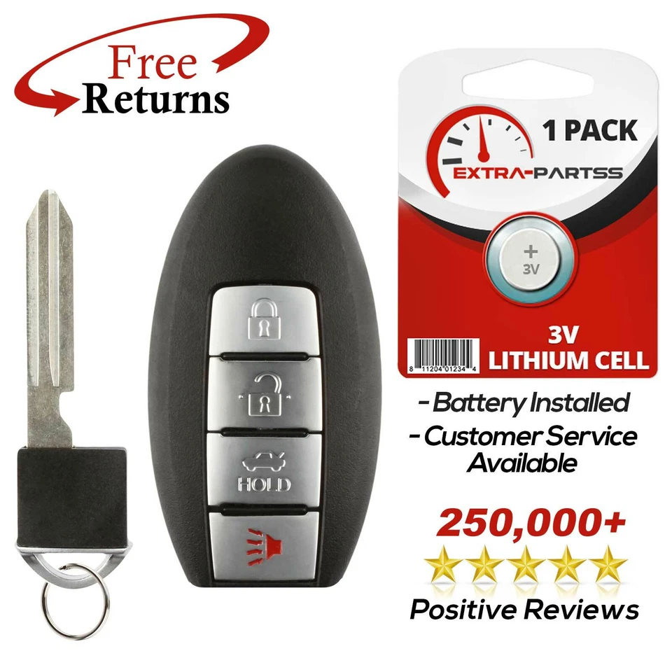 For 2009 2010 2011 2012 2013 2014 Nissan Maxima Smart Prox Remote Car Key Fob - Image 1 of 4